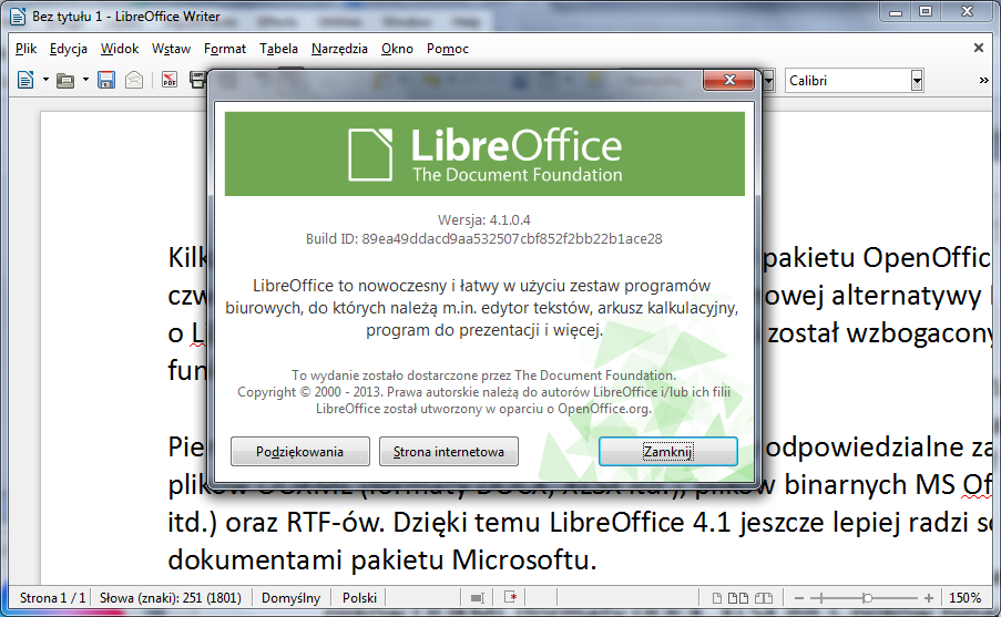 LibreOffice 4.1