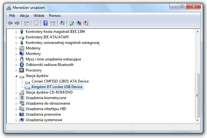 Administrador de dispositivos en Windows 7