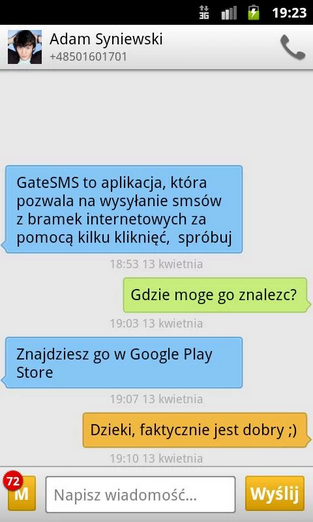 Niemiec do bramka darmowa sms Jak wysłać