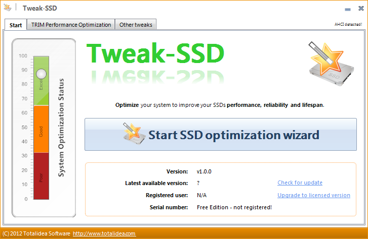 Tweak-SSD Free